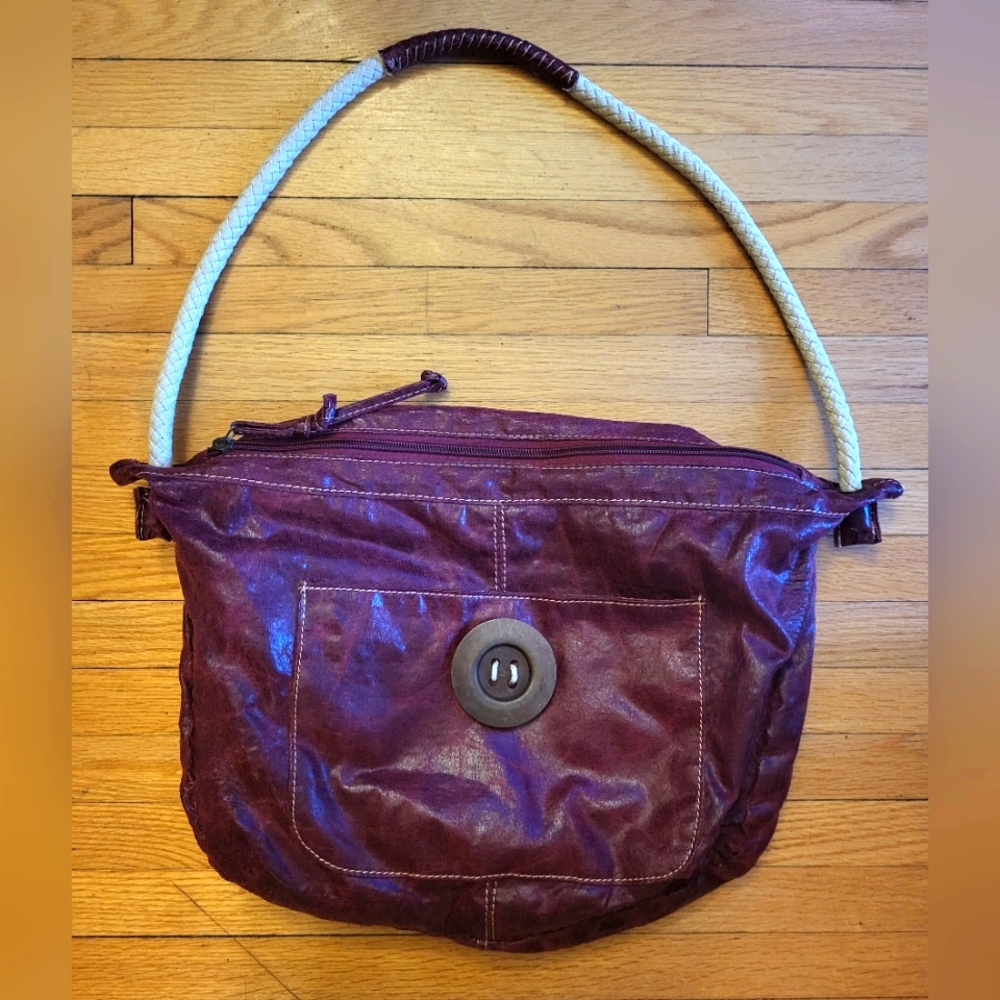 Cabrelli & Co wine colored bag